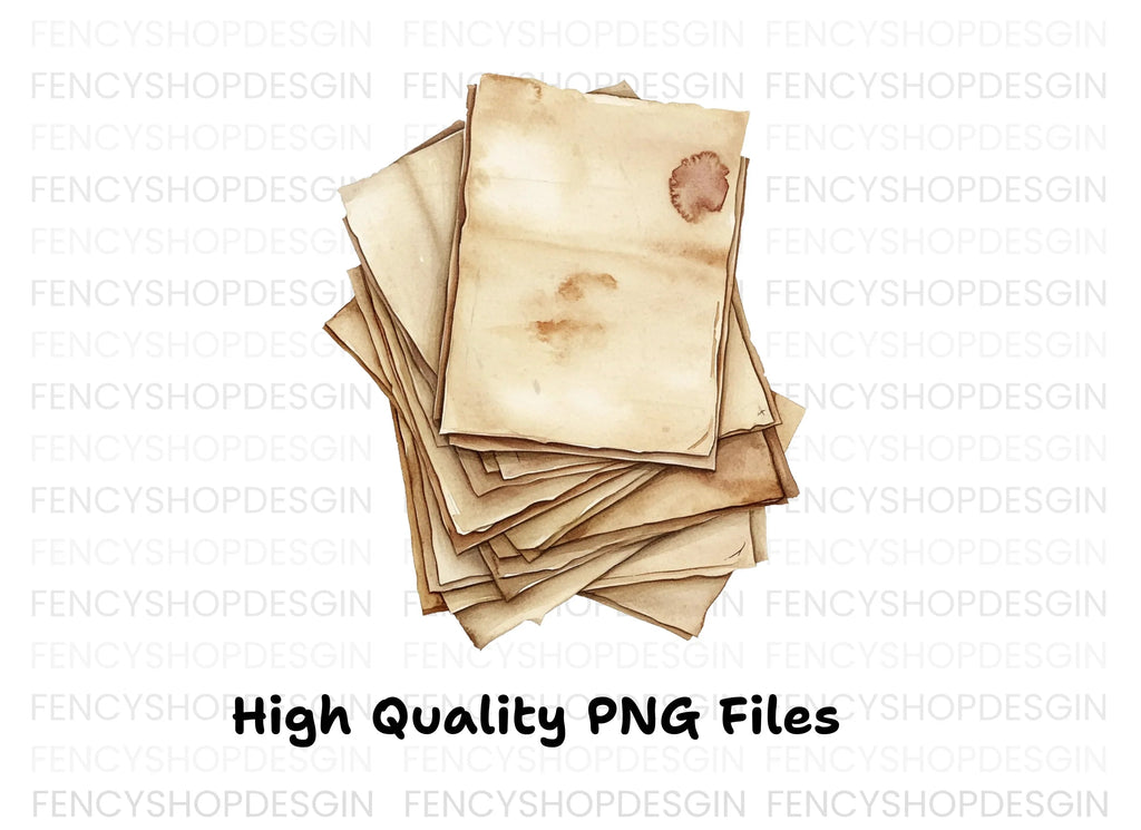 Distressed Pile Clipart Bundle