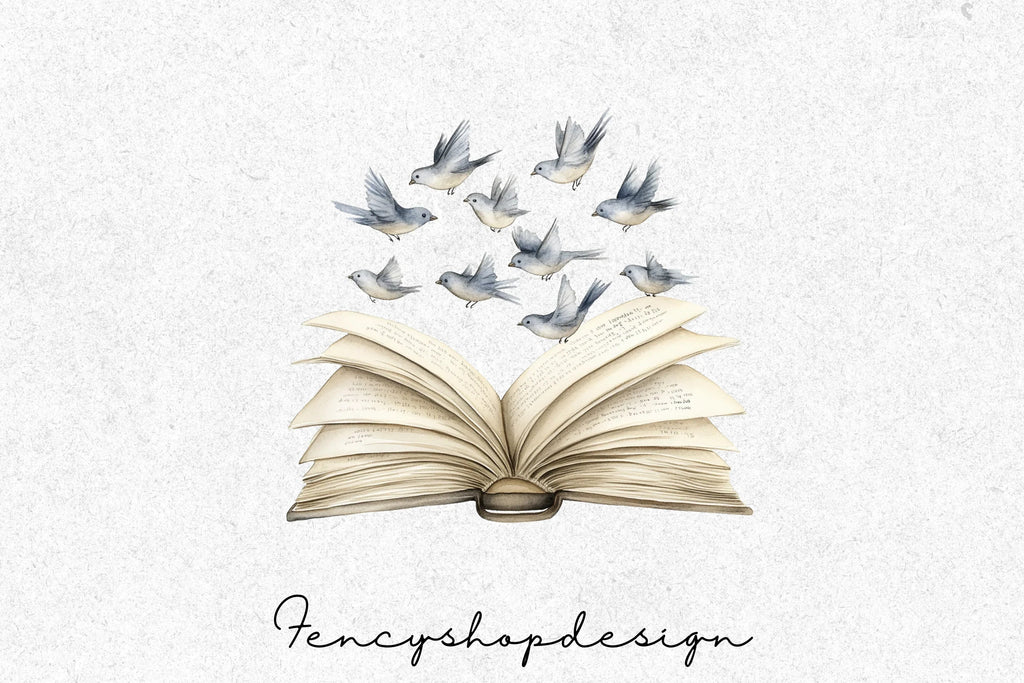 Flying Birds Clipart Bundle