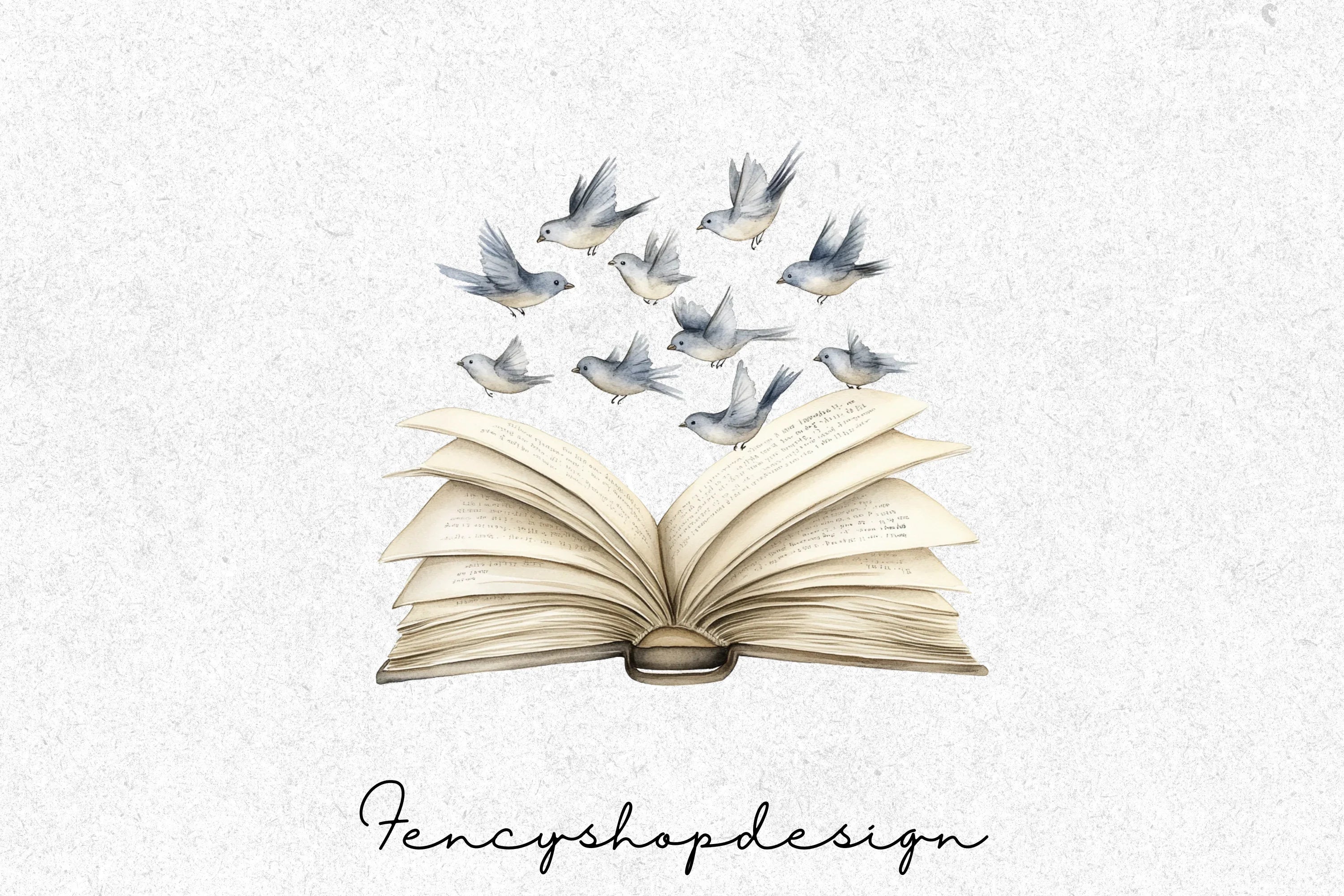 Flying Birds Clipart Bundle