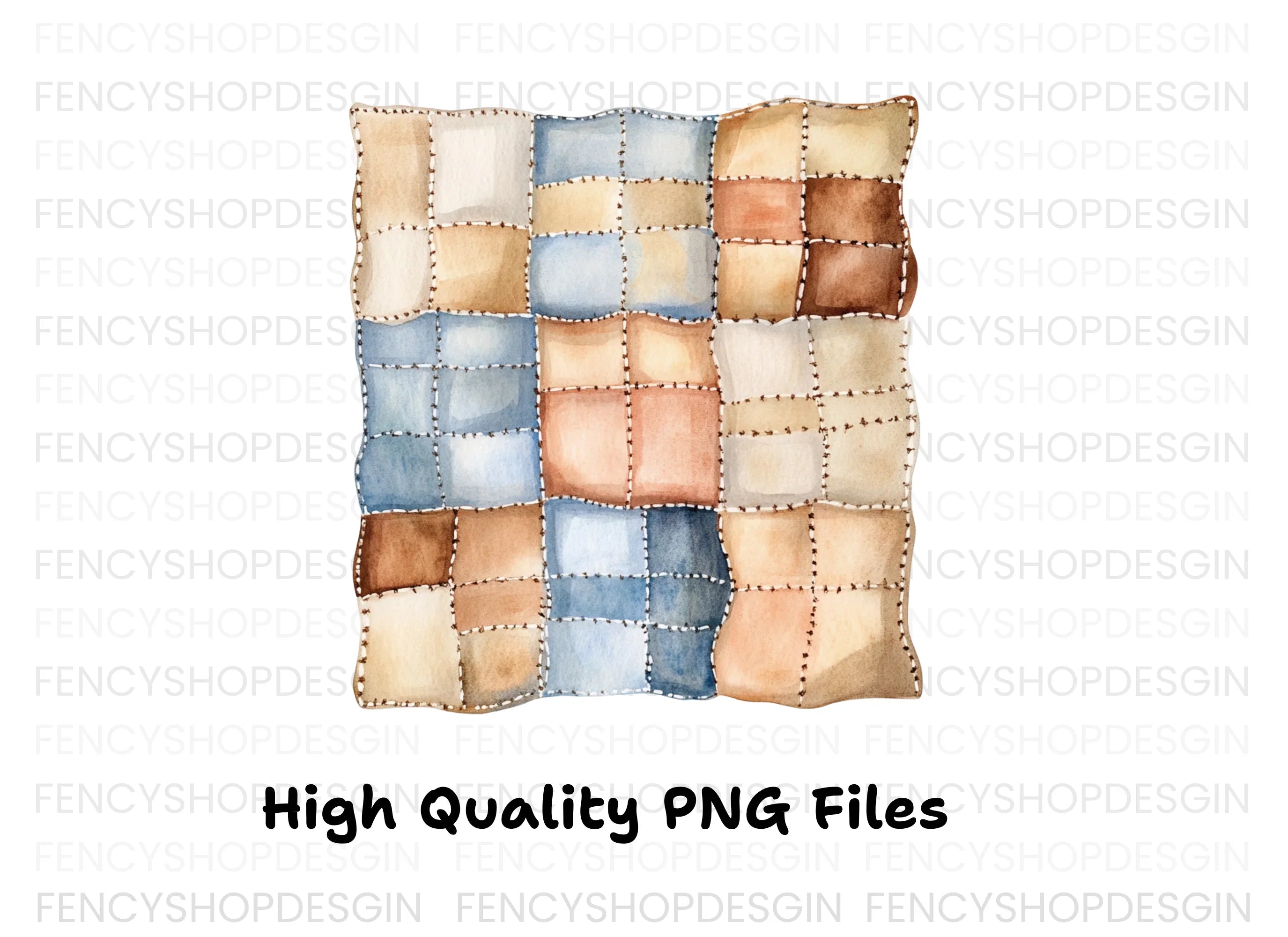 Patchwork Quilts Clipart Bundle