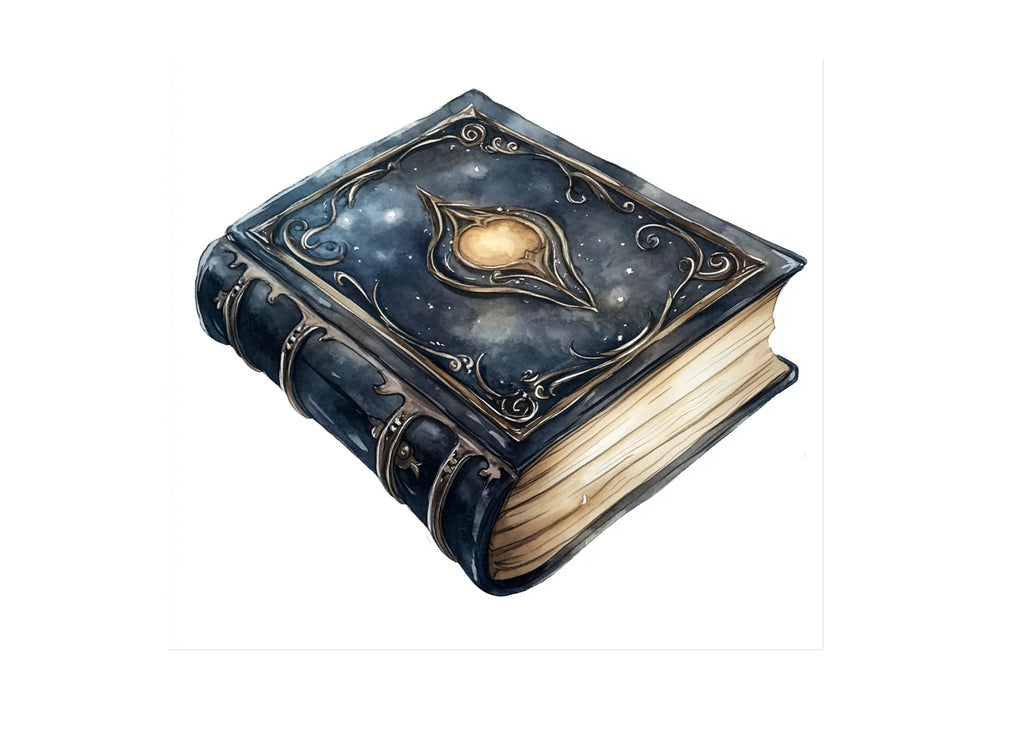 Ancient Magic Book Clipart Bundle