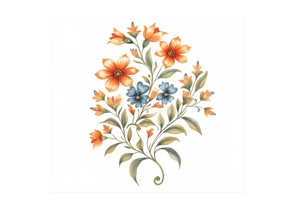Vibrant Flower Clipart Bundle