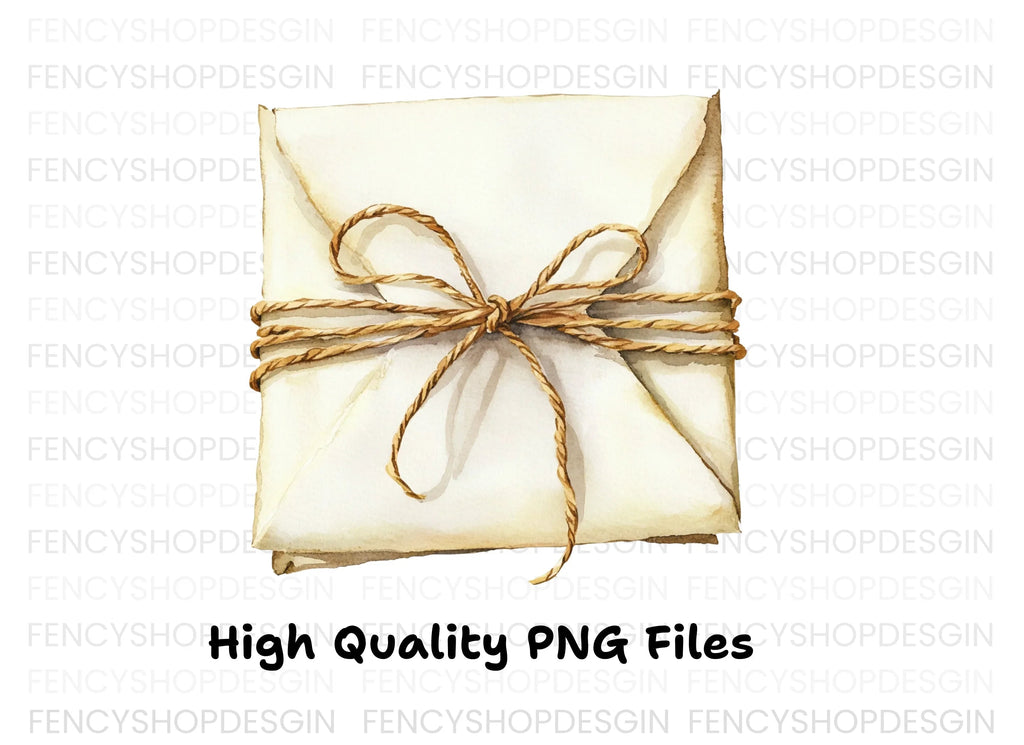 Vintage Envelope Clipart Bundle