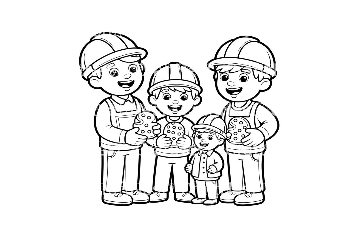 Doctor and Child Playtime Coloring Books