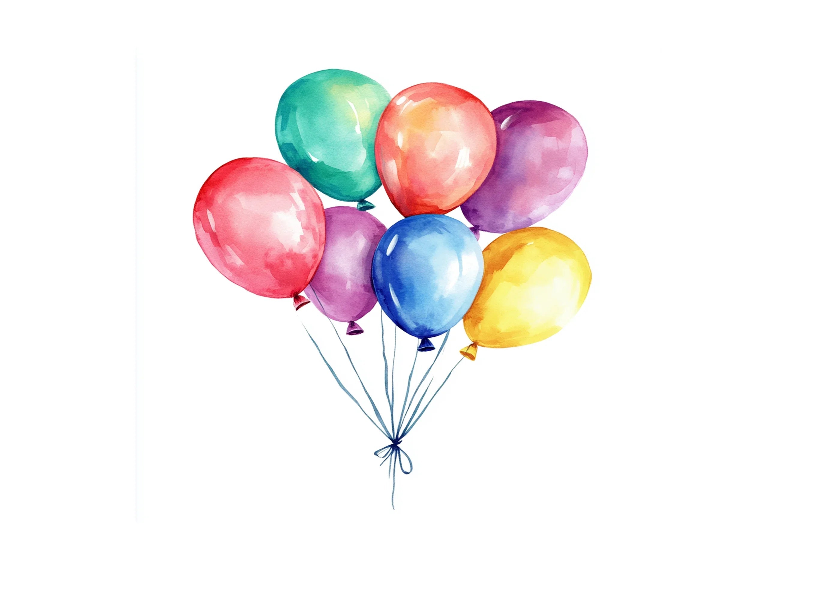 Balloon Clipart Bundle
