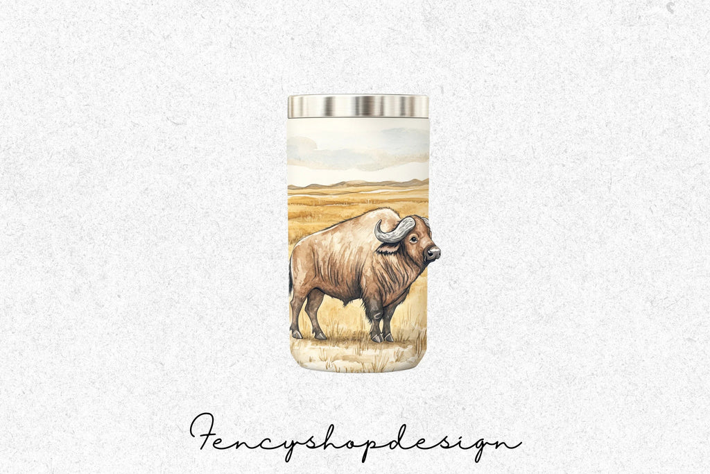 Majestic Bison Head Clipart Bundle