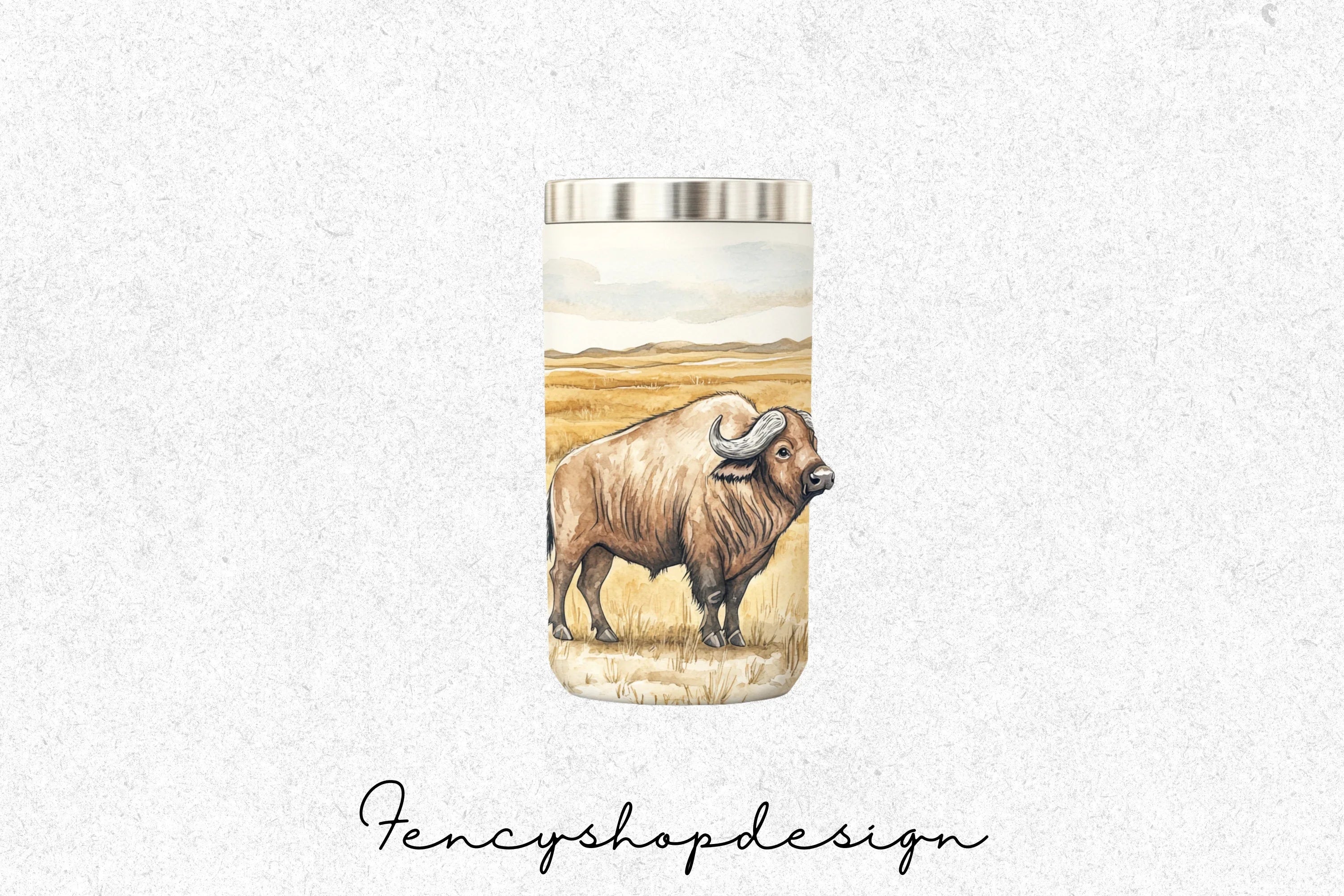 Majestic Bison Head Clipart Bundle