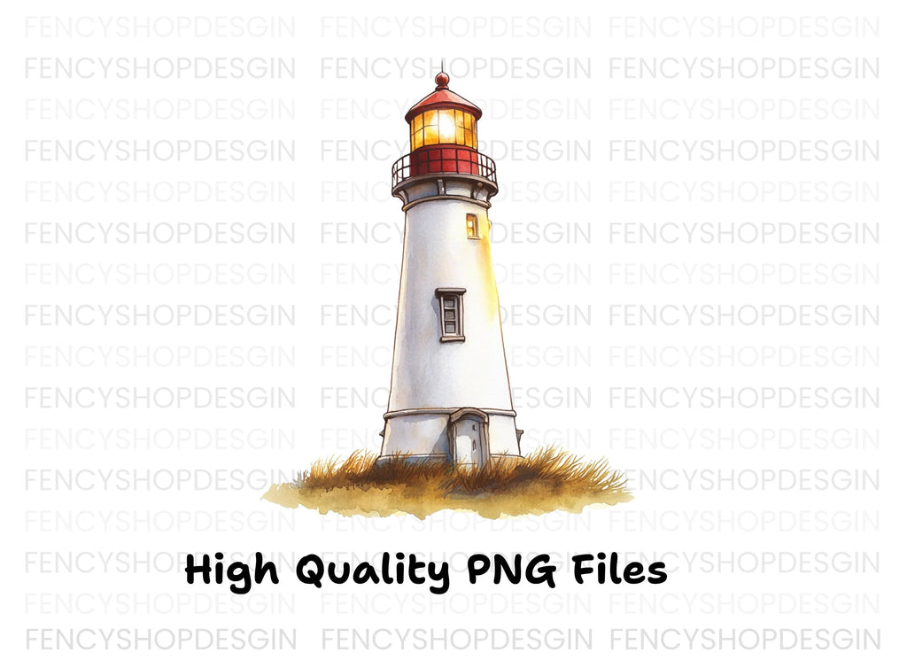Lighthouse Couple Bench Clipart Bundle