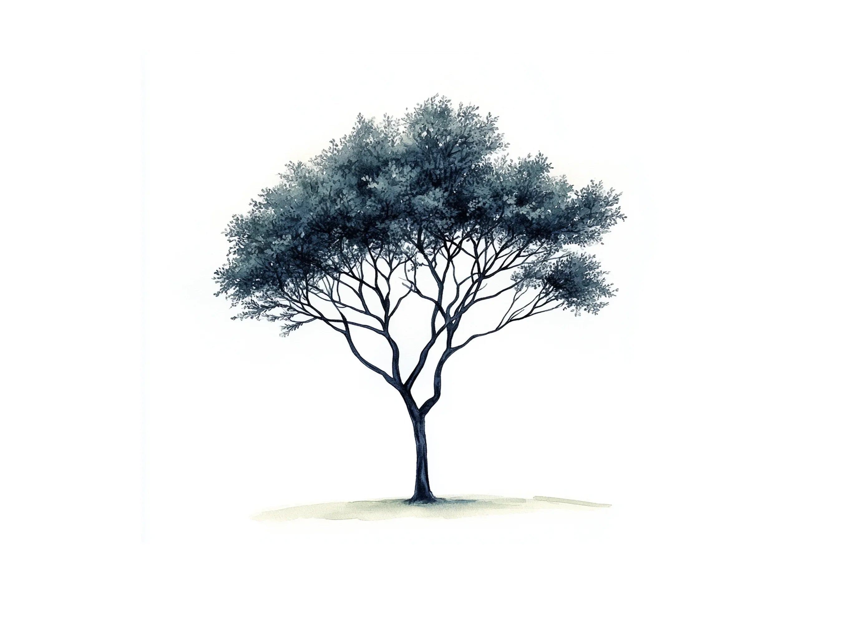 Tree Silhouettes Clipart Bundle