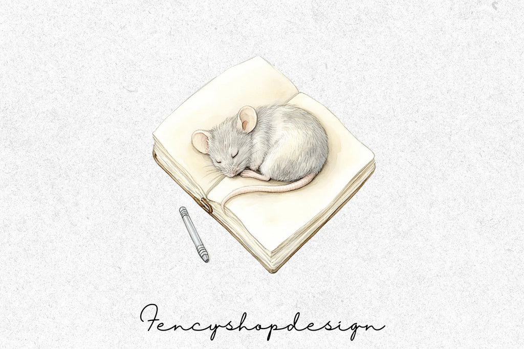 Charming Mouse Adventures Clipart Bundle