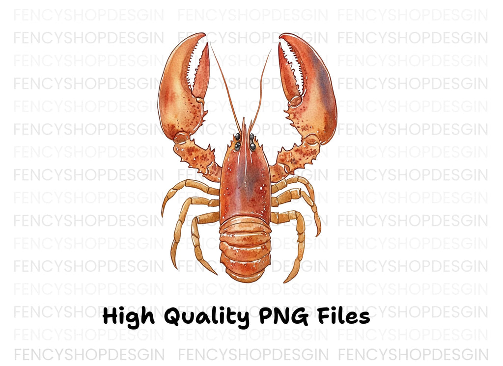 Detailed Lobster Clipart Bundle