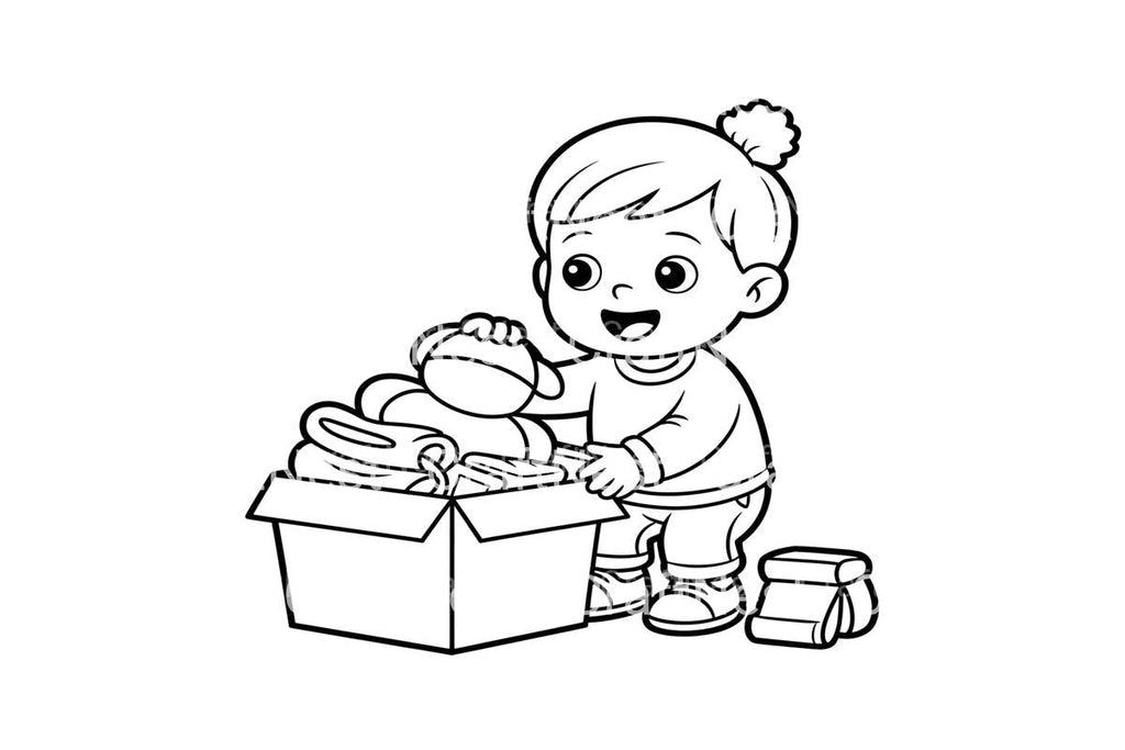 Christmas Eve Kids Coloring Books