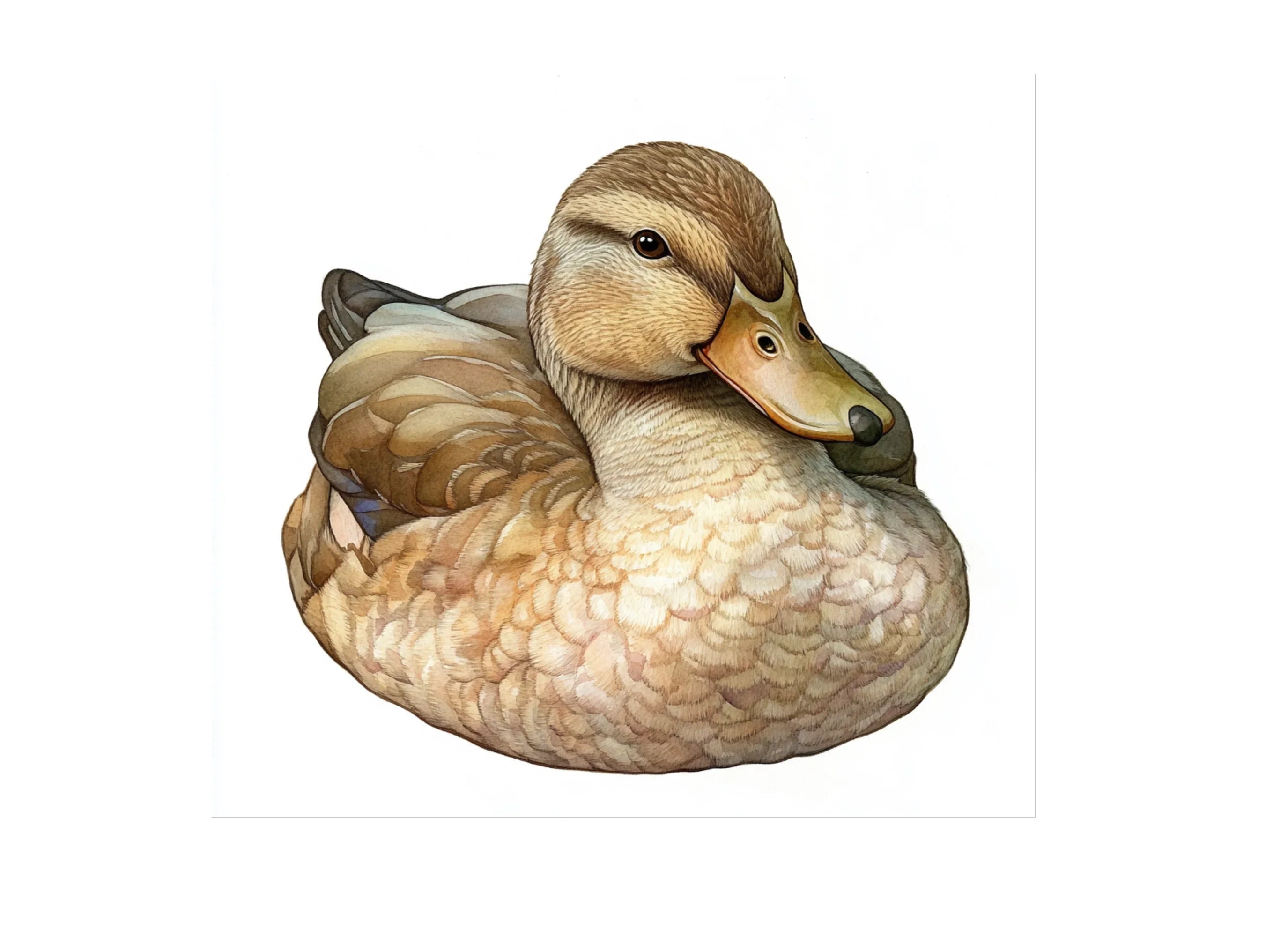 Realistic Mallard Duck Clipart Bundle