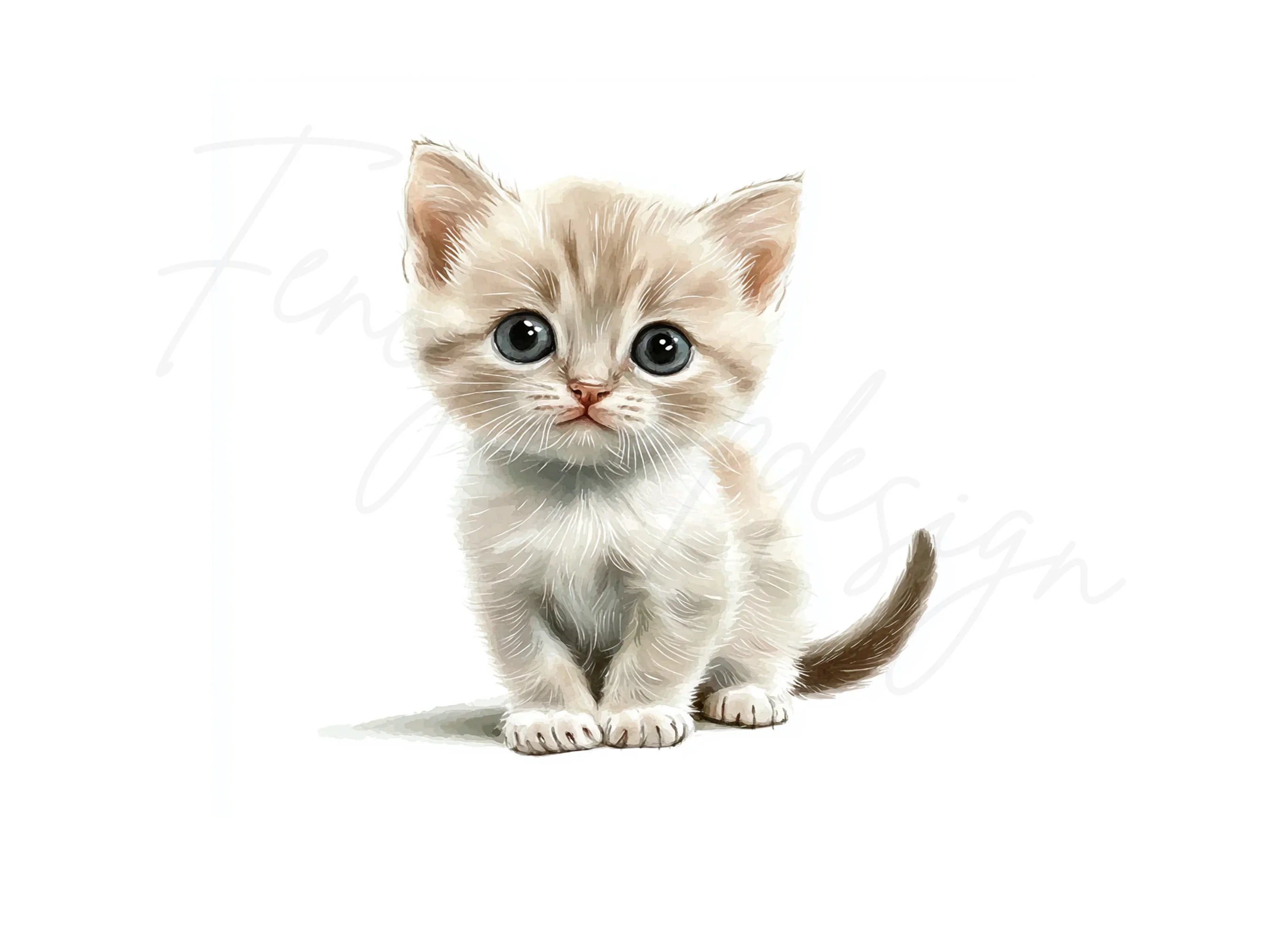 Adorable Kittens Clipart Bundle
