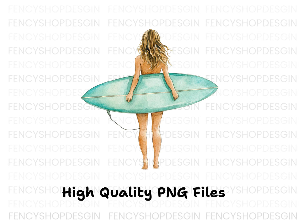 Surfer Summer Fun Clipart Bundle