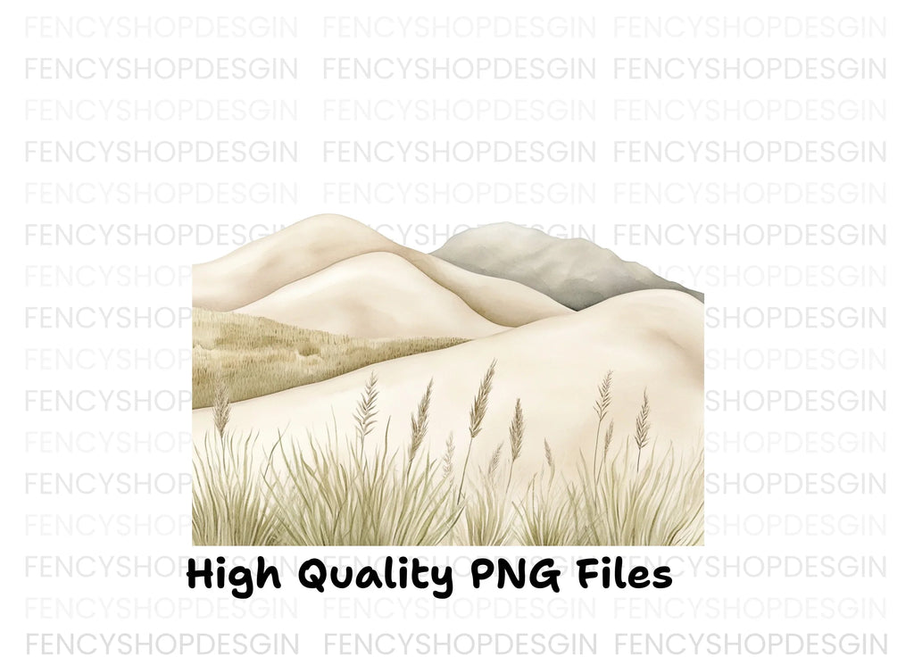 Desert Landscape Clipart Bundle