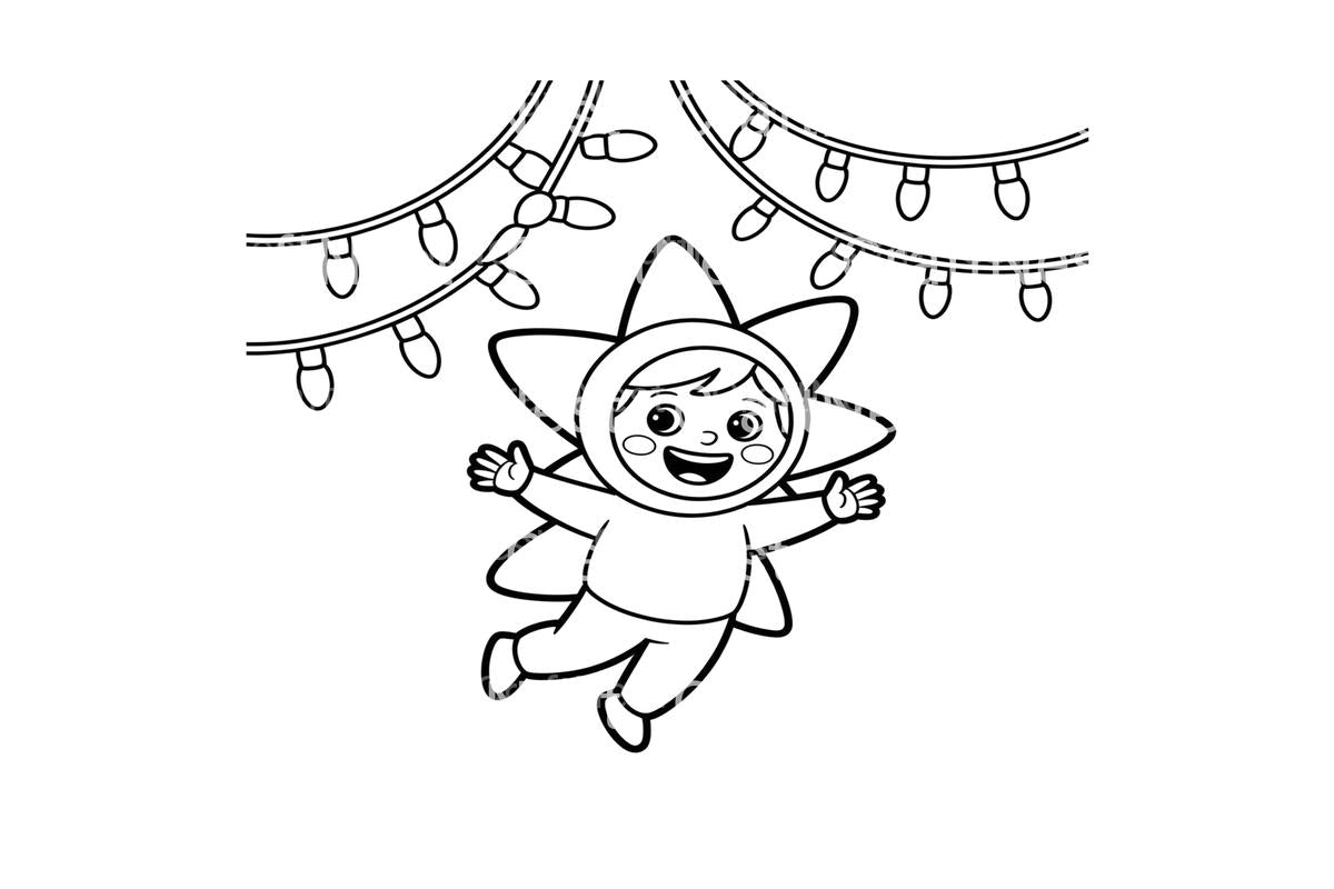 Festive Kids Christmas Coloring Books