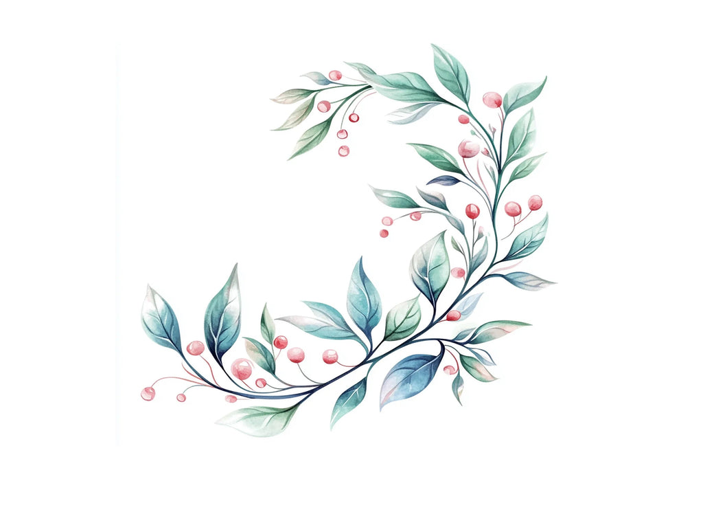 Floral Corner Clipart Bundle