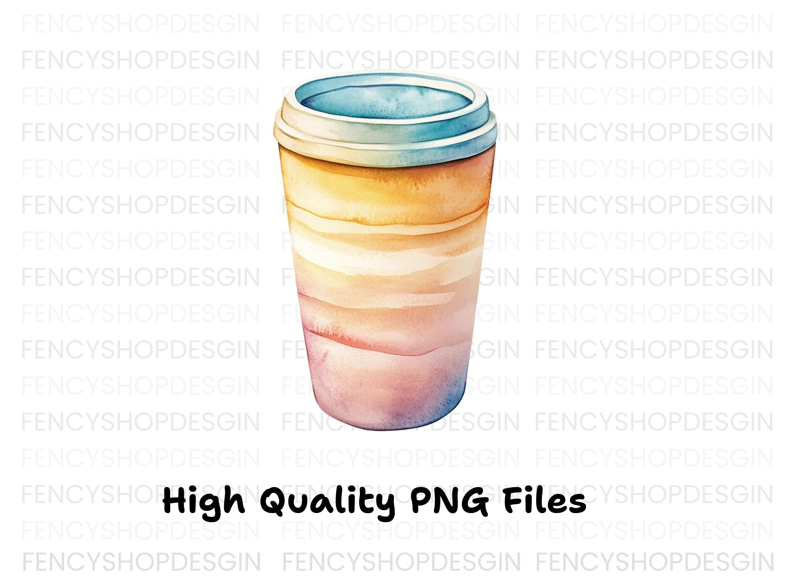 Coffee Cup Clipart Bundle