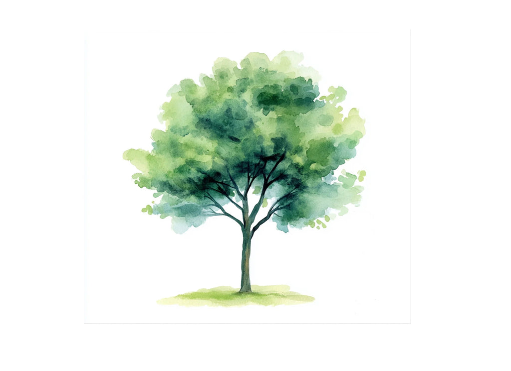 Green Trees Clipart Bundle