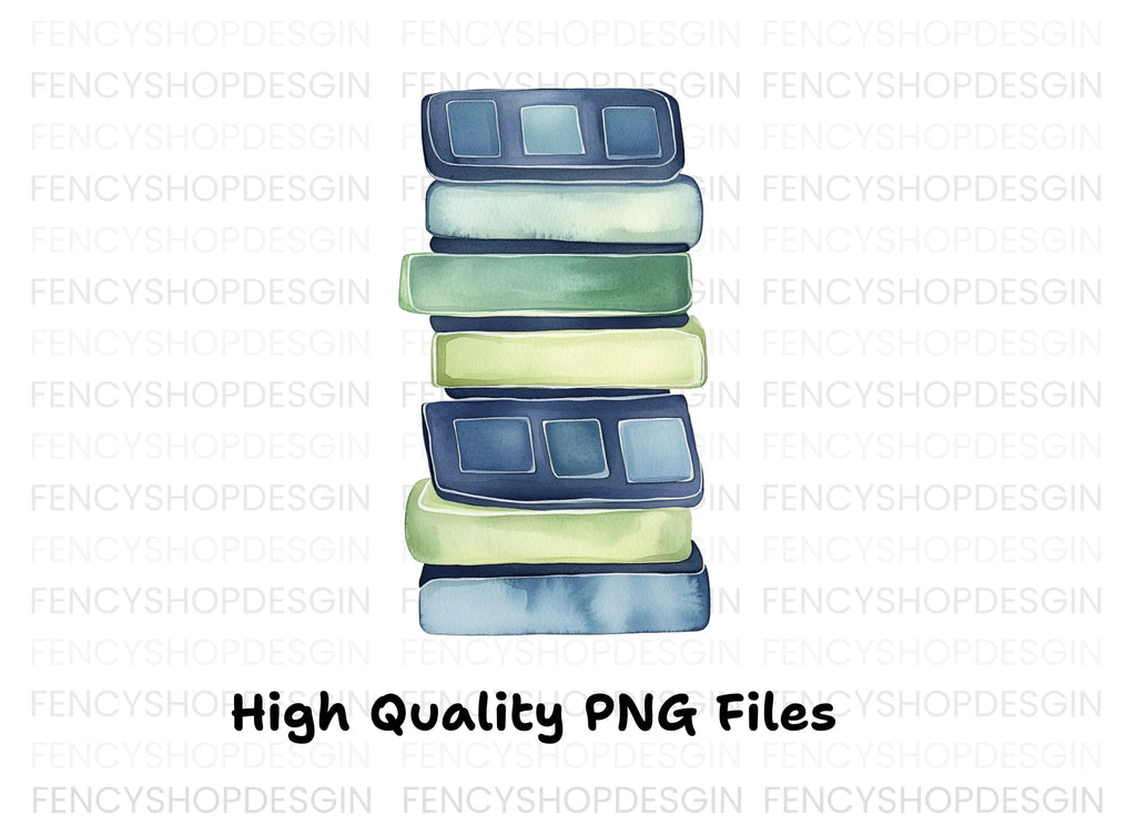Stacked Pillows Clipart Bundle