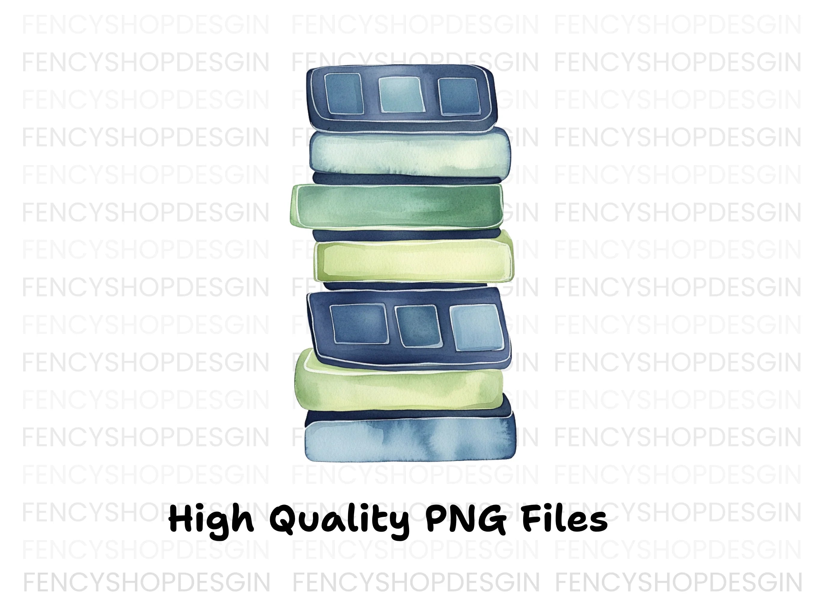 Stacked Pillows Clipart Bundle