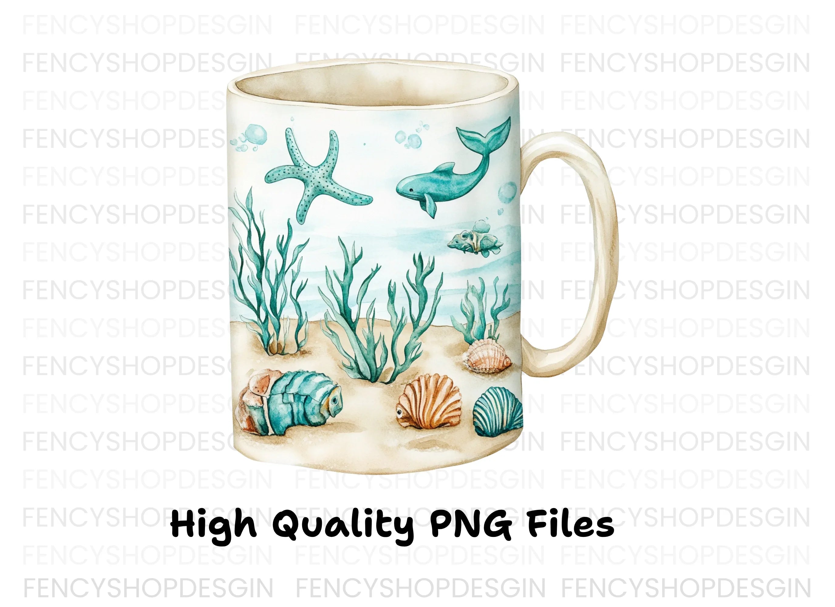 Ocean Life Clipart Bundle