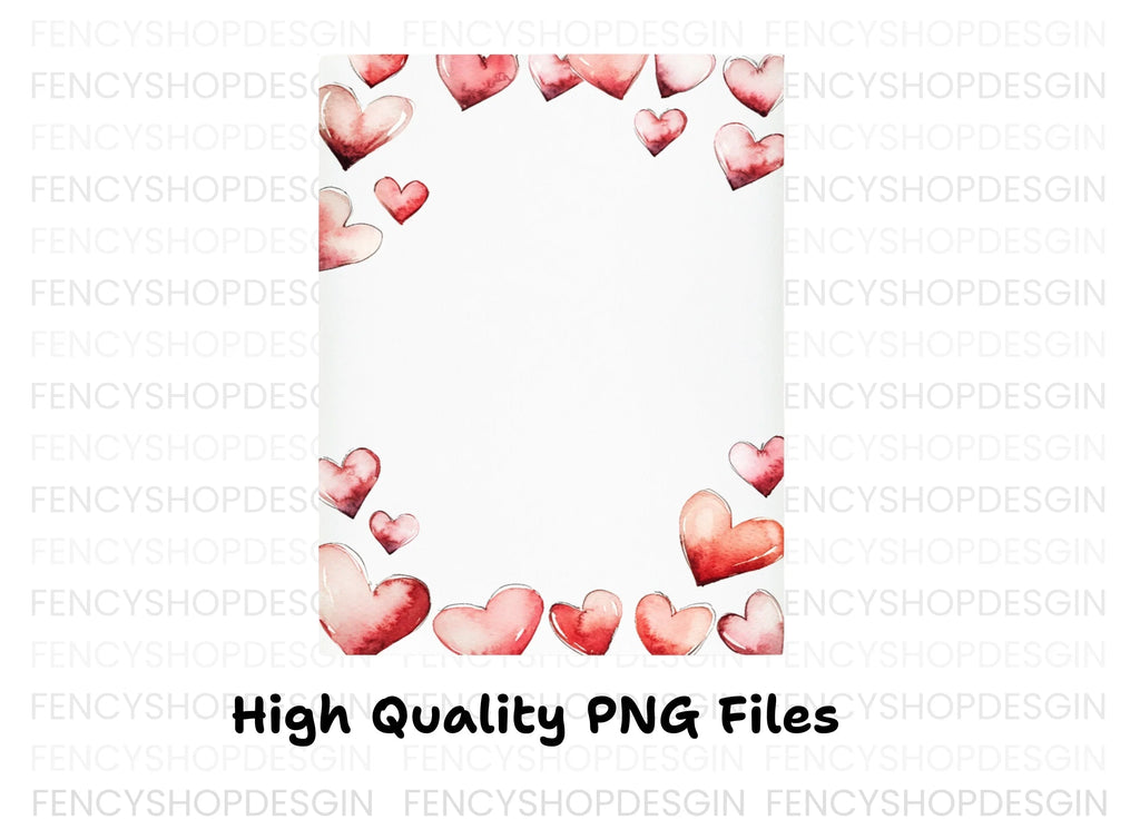 Heart Frames Clipart Bundle