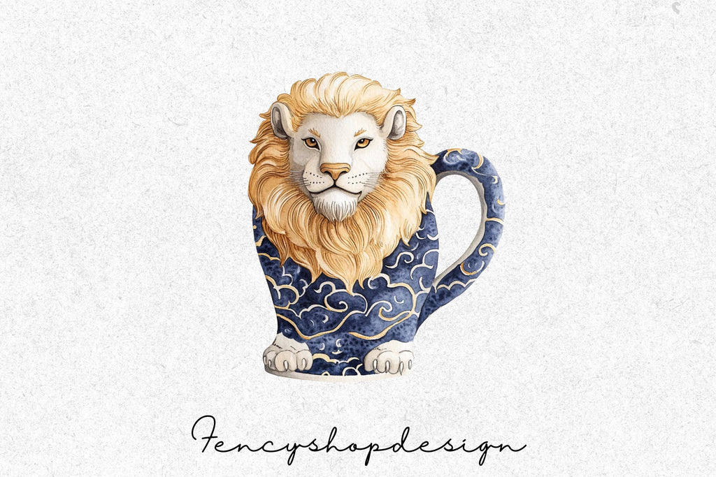 Majestic Lion Designs Clipart Bundle