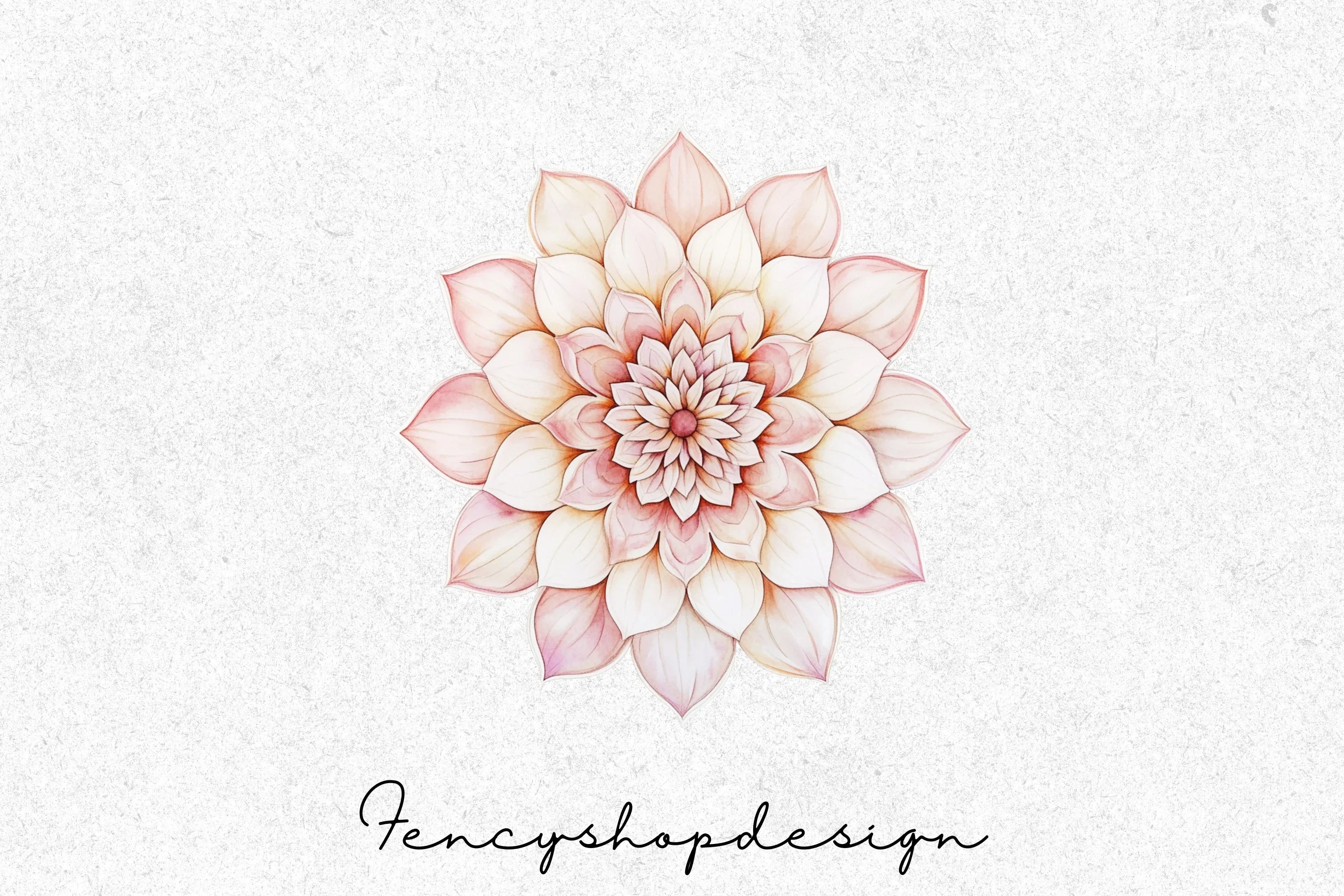 Floral Mandala Clipart Bundle