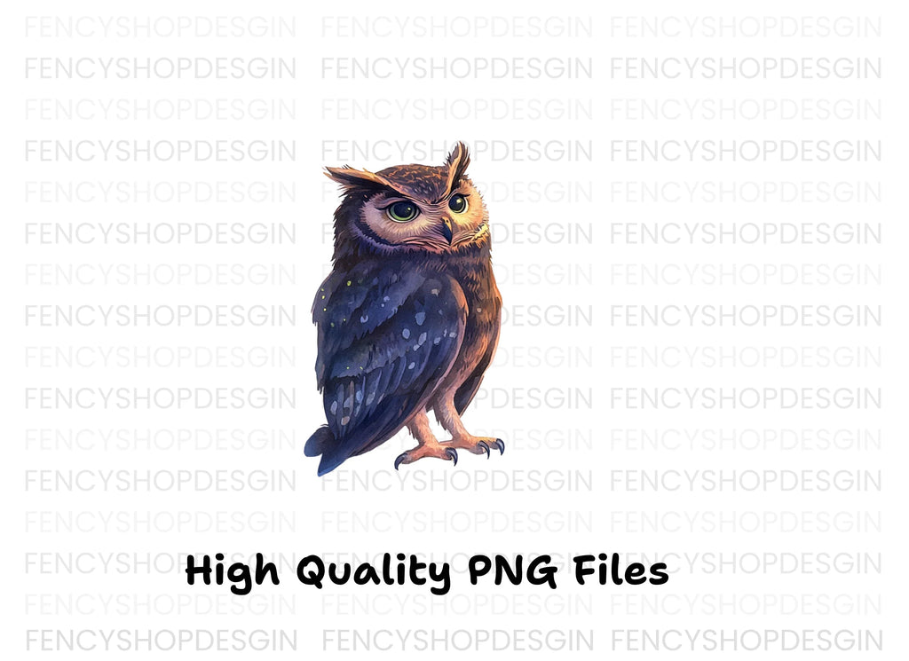 Mystical Owl Clipart Bundle