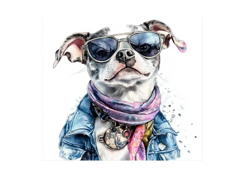 Cool Dogs with Sunglasses Clipart Bundle
