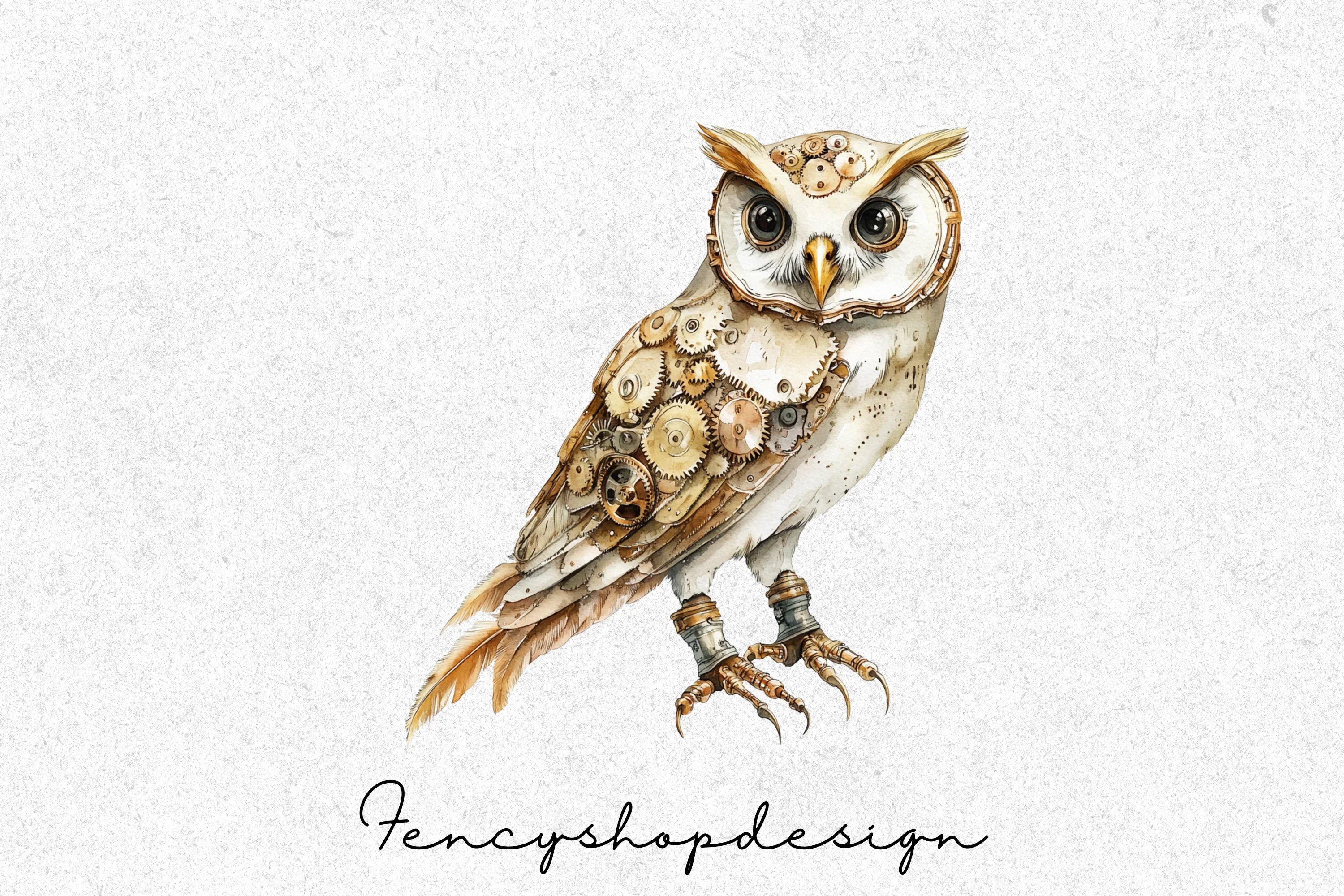 Majestic Owl Clipart Bundle