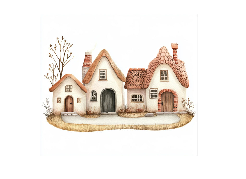 Fantasy Village Clipart Bundle