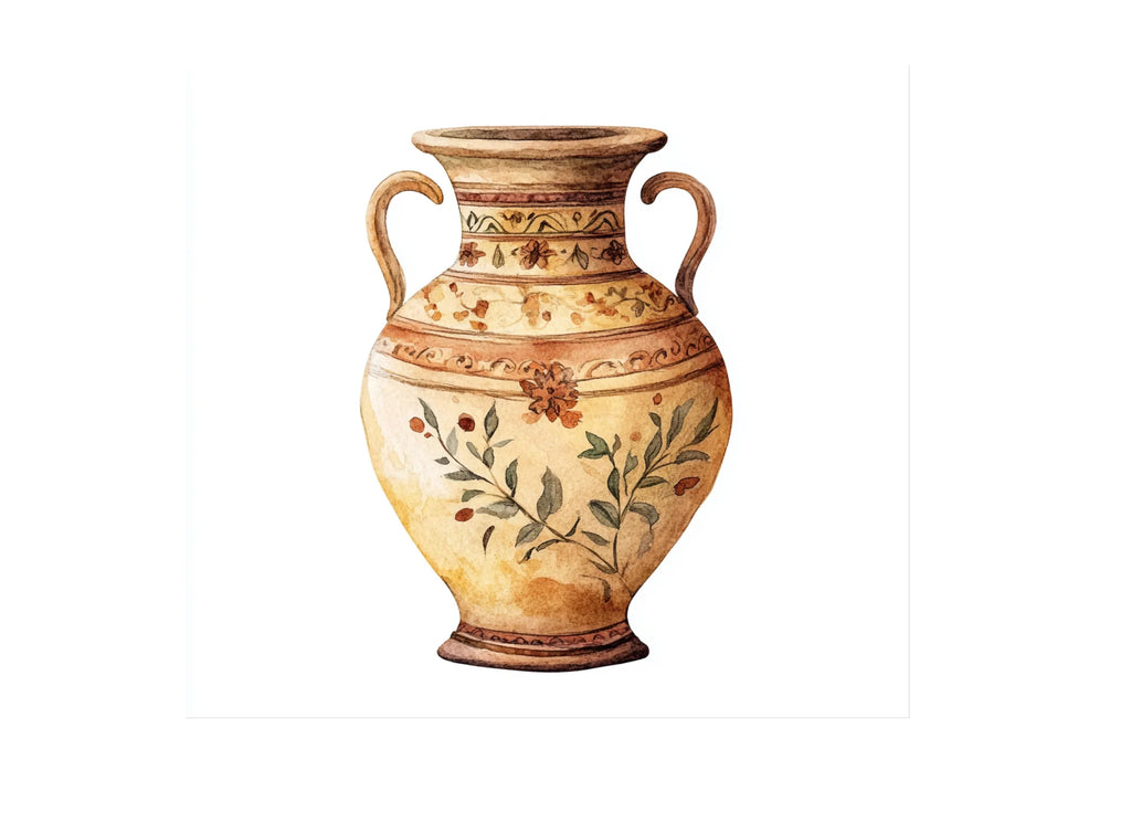 Ancient Greek Vases Clipart Bundle