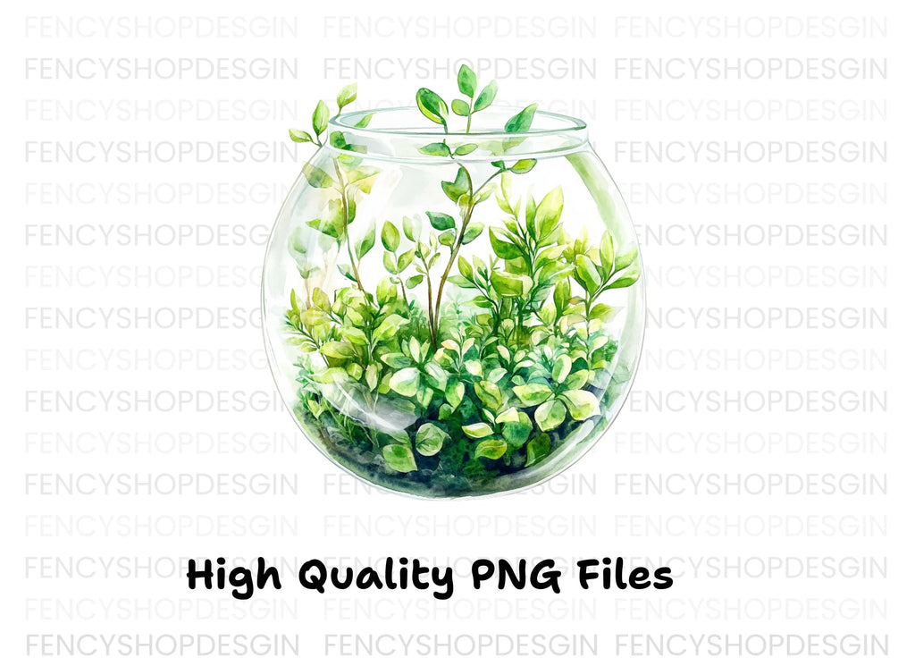 Terrarium Clipart Bundle