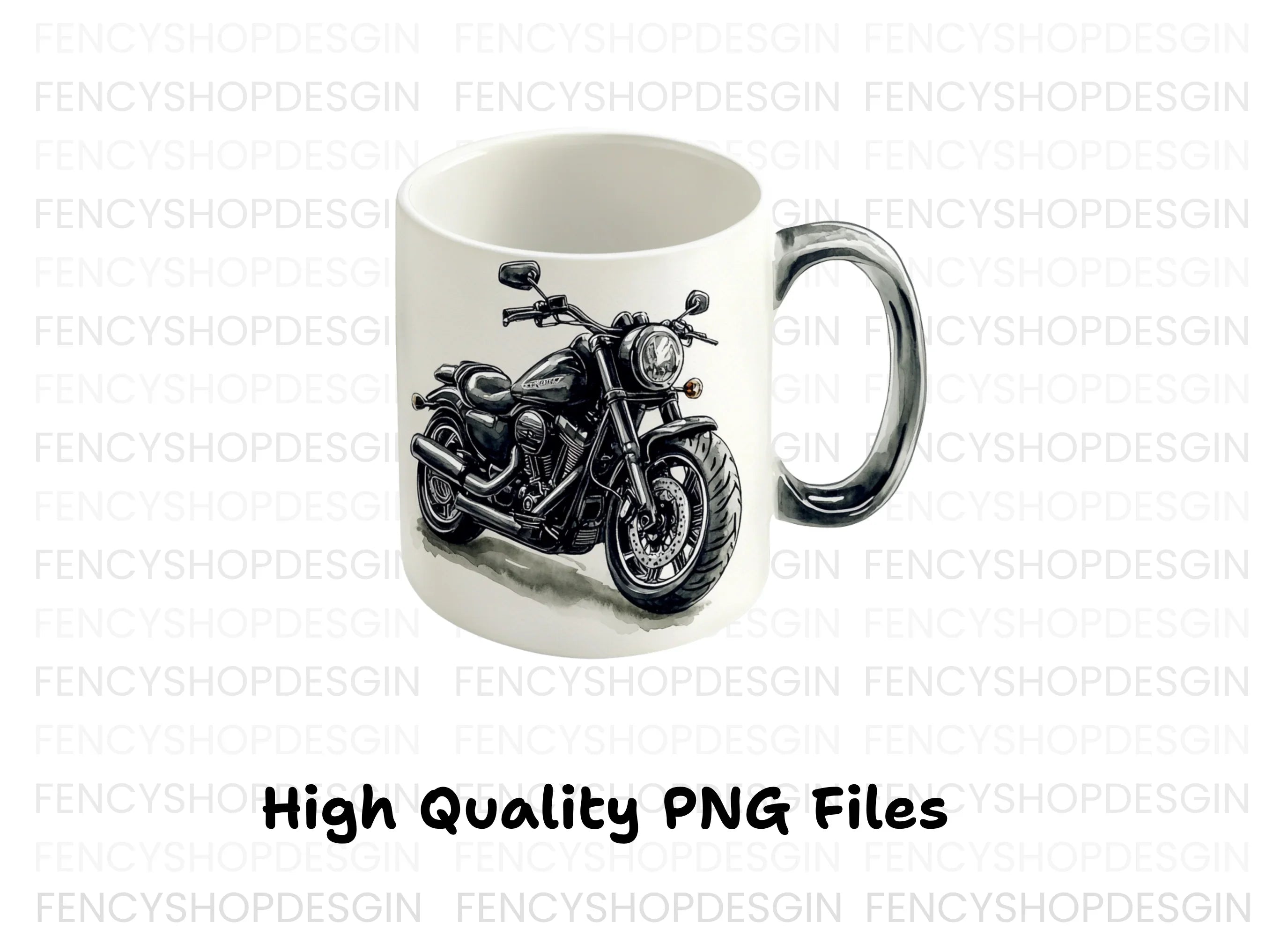 Motorcycle Clipart Bundle