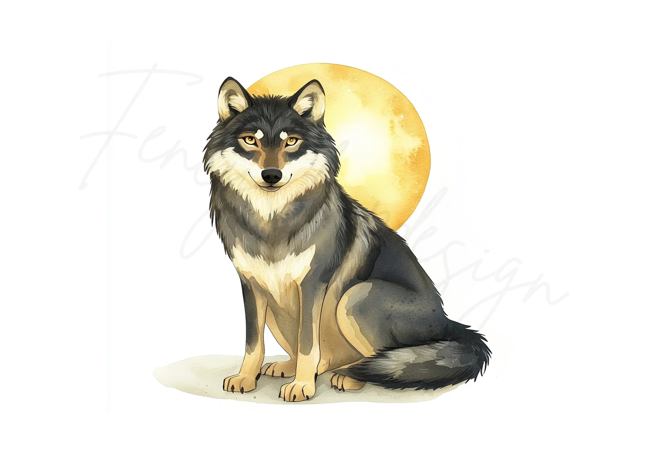 Wolf Clipart Bundle
