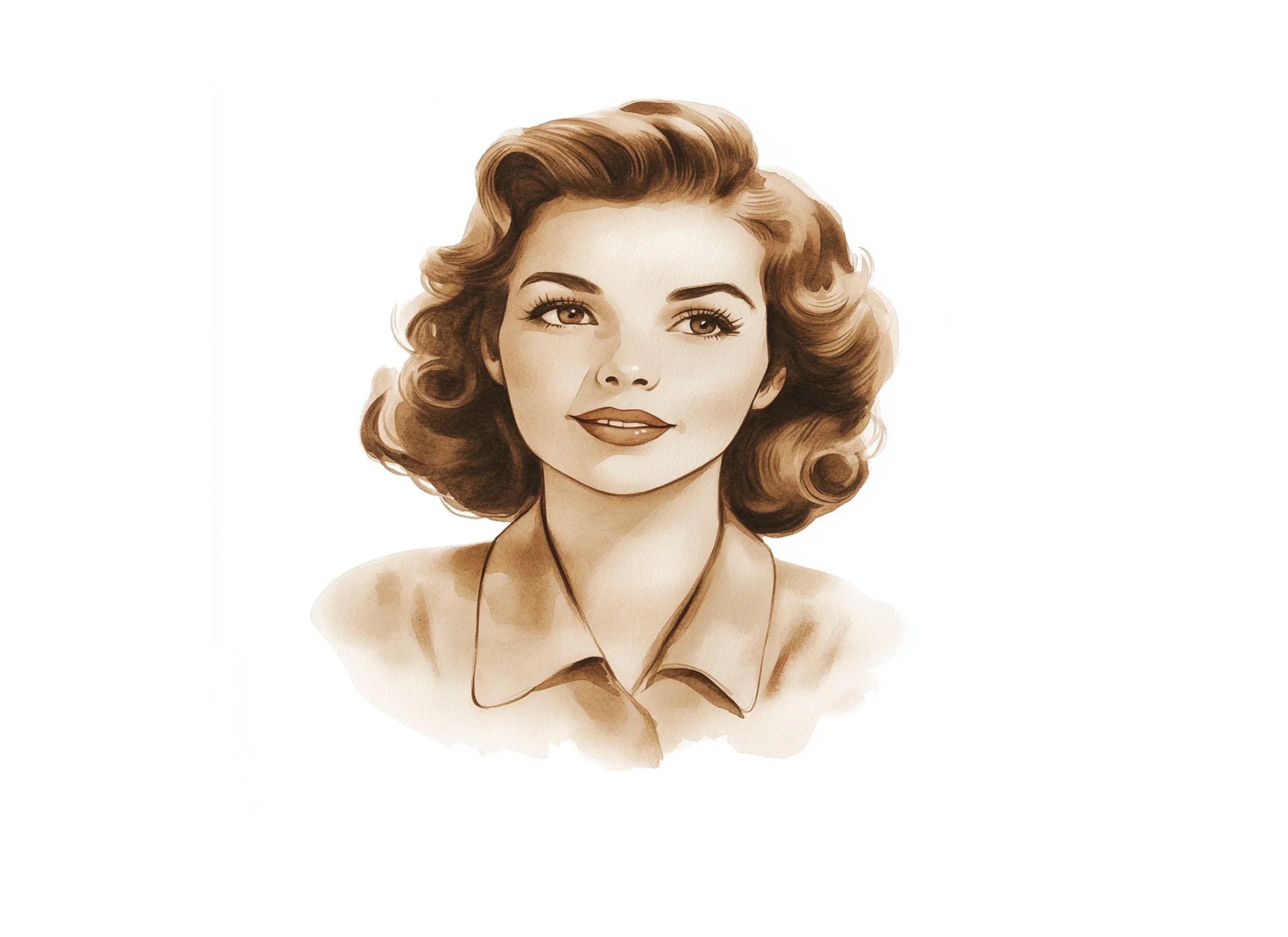 Vintage 50s Women Clipart Bundle