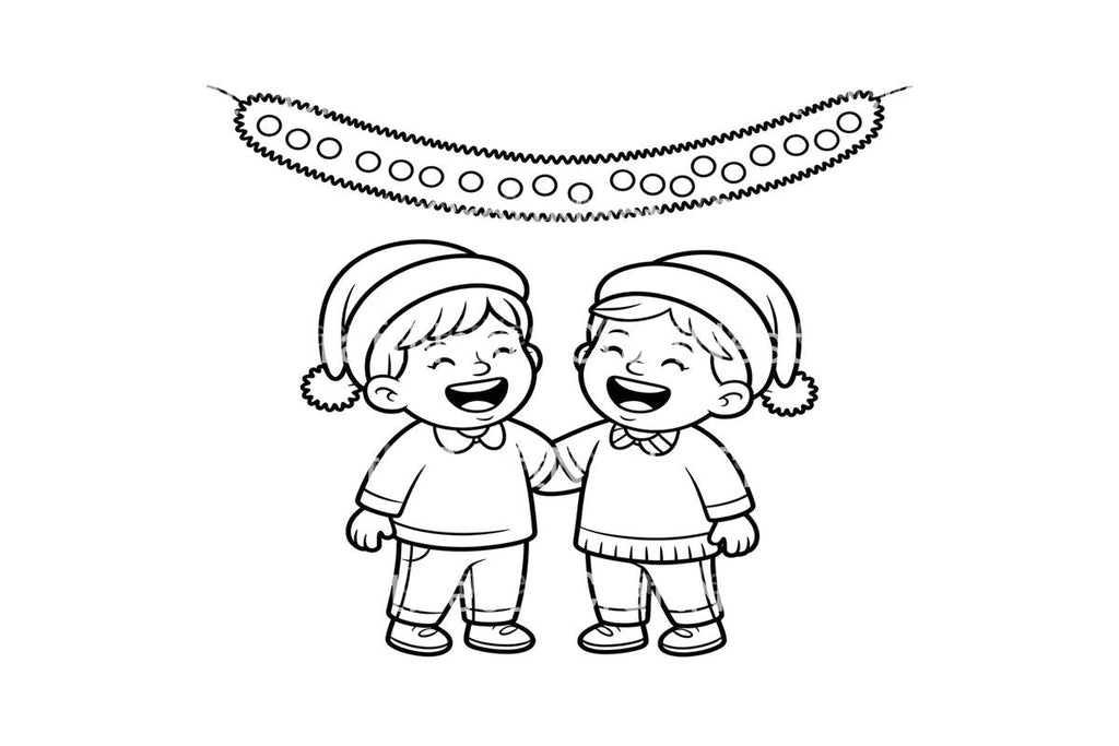 Christmas Letter Coloring Books