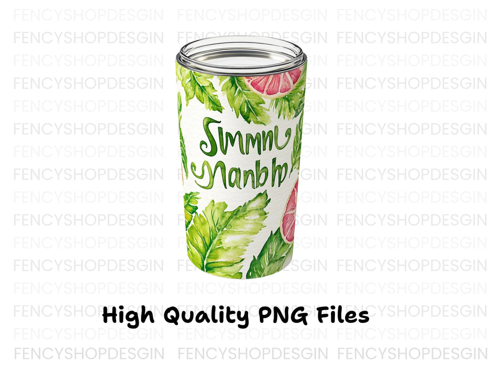 Summer Vibes Tumbler Clipart Bundle