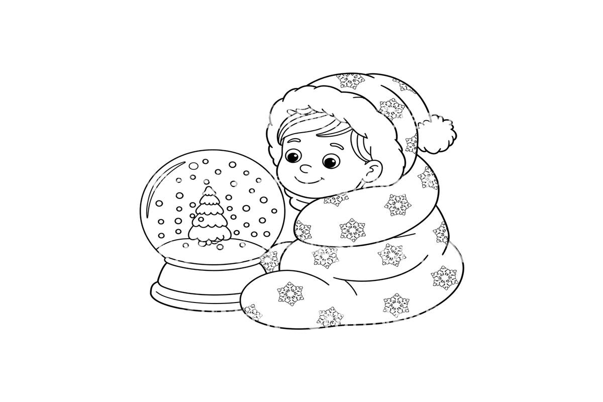 Winter Wonderland Fun Coloring Books