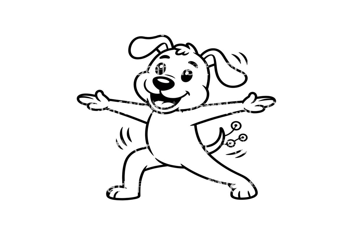 Playful Puppy Dogs Coloring Books