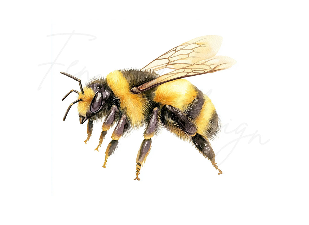 Bumblebee Clipart Bundle