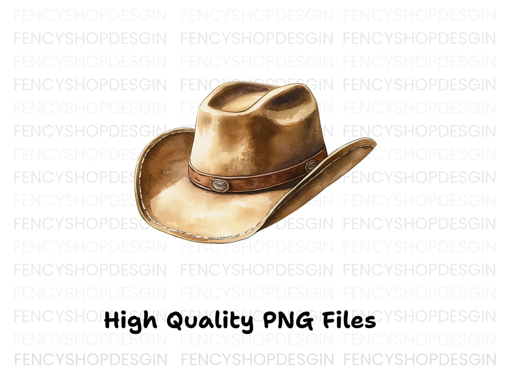 Cowboy Hats Clipart Bundle