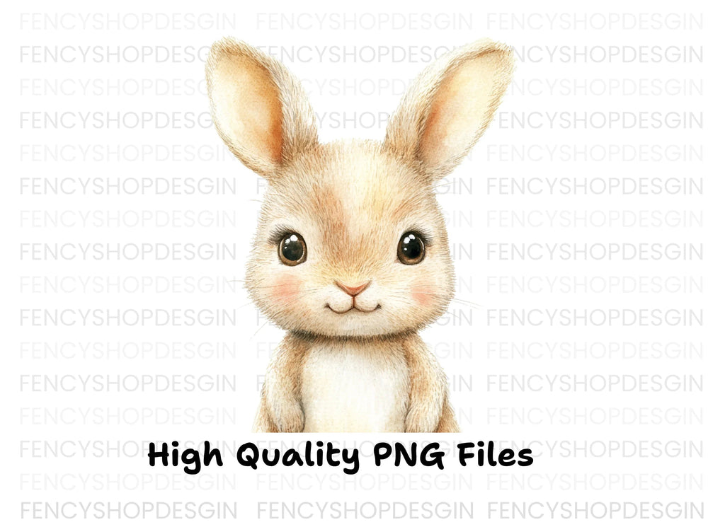 Cute Bunny Clipart Bundle