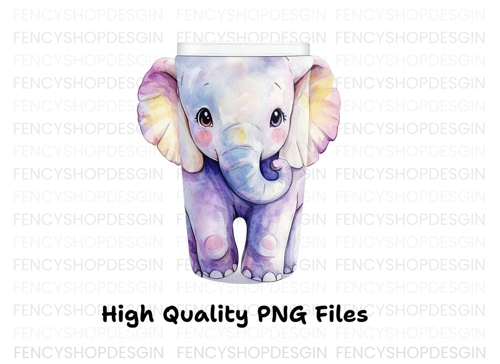 Sweet Elephant Clipart Bundle