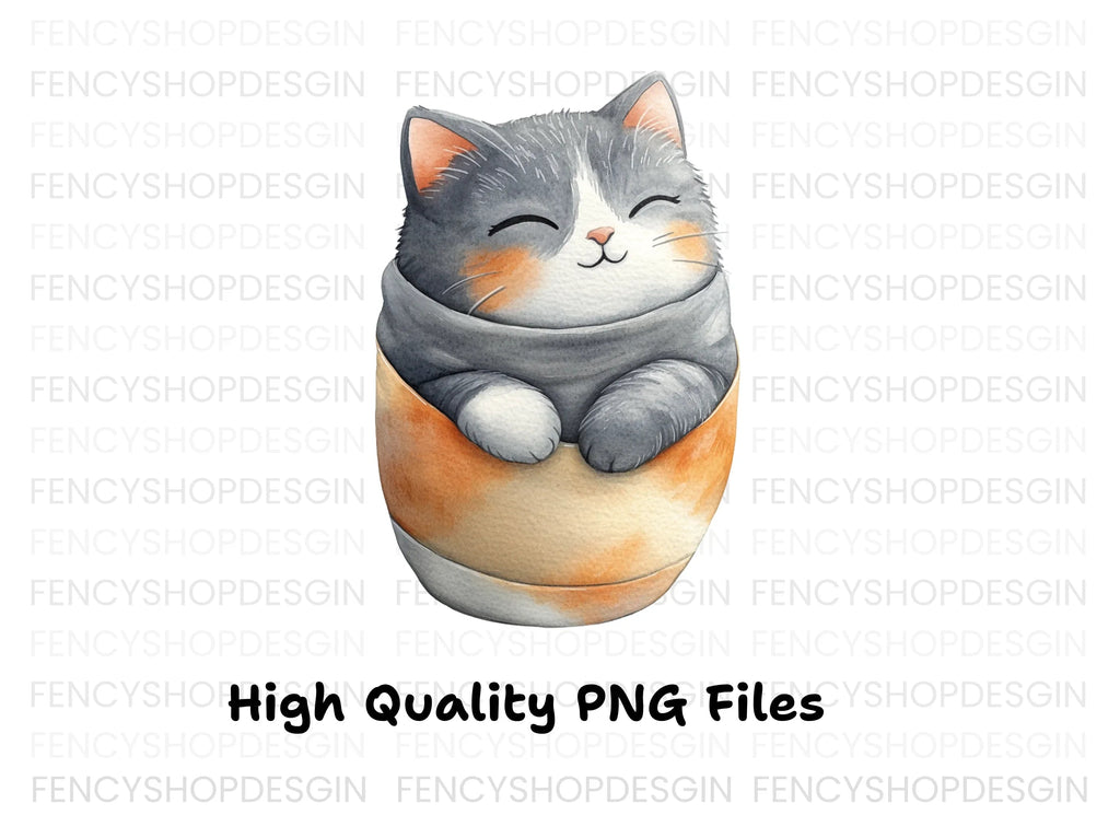 Charming Cat Clipart Bundle