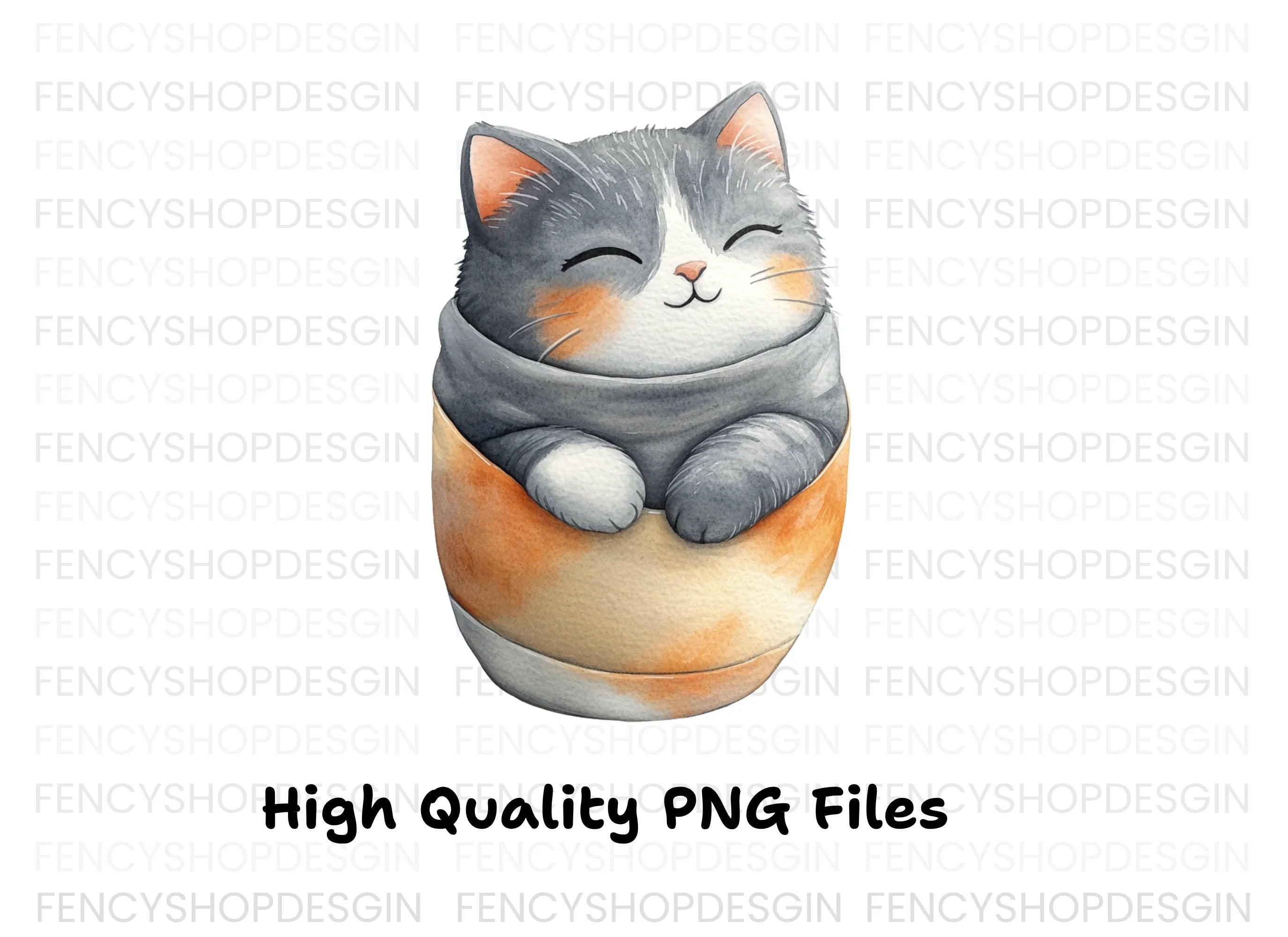 Charming Cat Clipart Bundle
