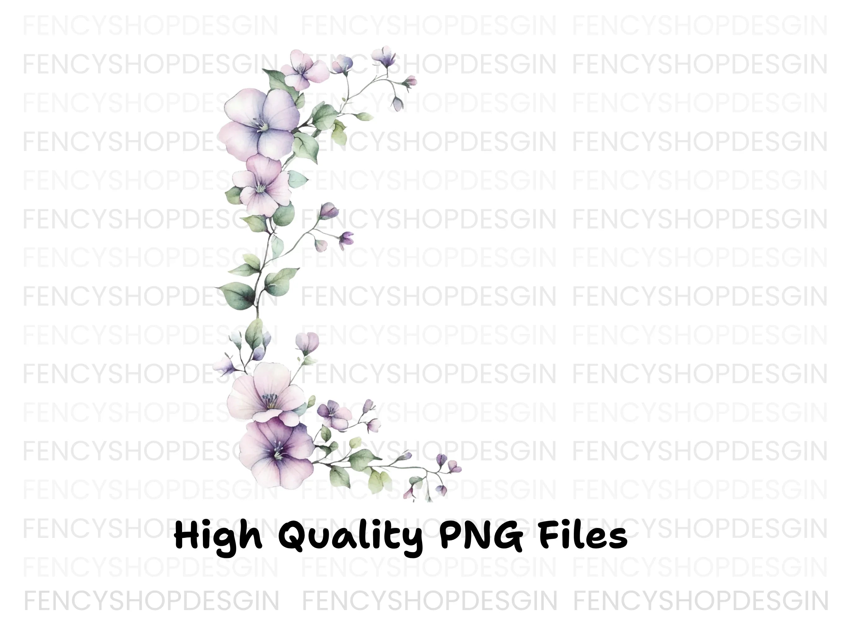 Floral Corner Clipart Bundle